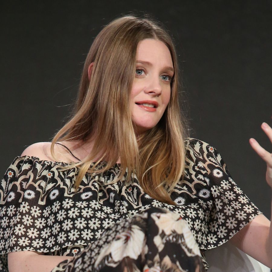 PASADENA, CA - JANUARY 18: Actress Romola Garai speaks onstage during Masterpiece&#39;s &#39;Churchill&#39;s Secret&#39; panel as part of the PBS portion of the 2016 Television Critics Association Winter Press Tour at Langham Hotel on January 18, 2016 in Pasadena, California. (Photo by Frederick M. Brown/Getty Images)