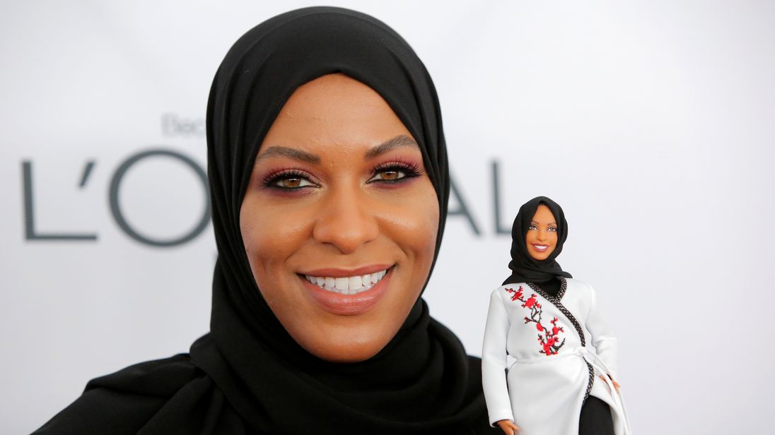  Barbie s first hijab wearing doll honours Olympic fencer