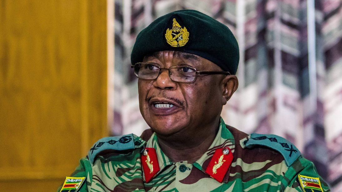 General  Constantino Chiwenga, head of the armed forces in Zimbabwe