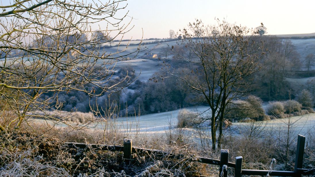 Frost in the Cotswolds
