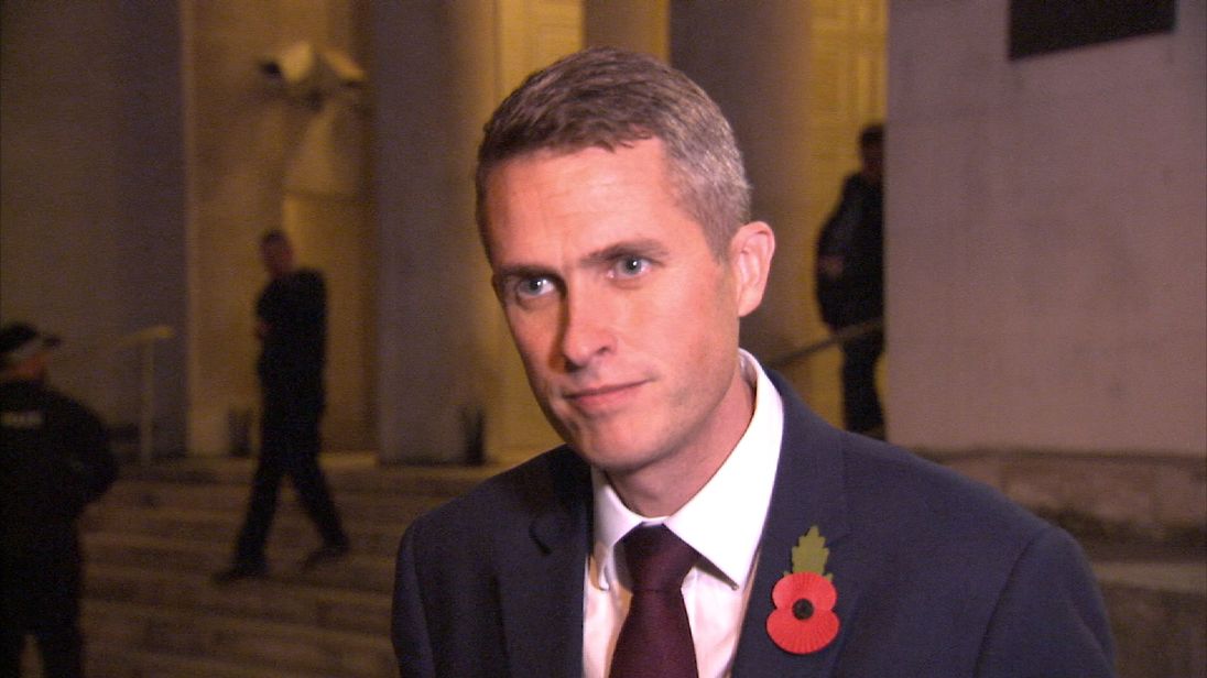 Gavin Williamson MP is the new Secretary of State for Defence