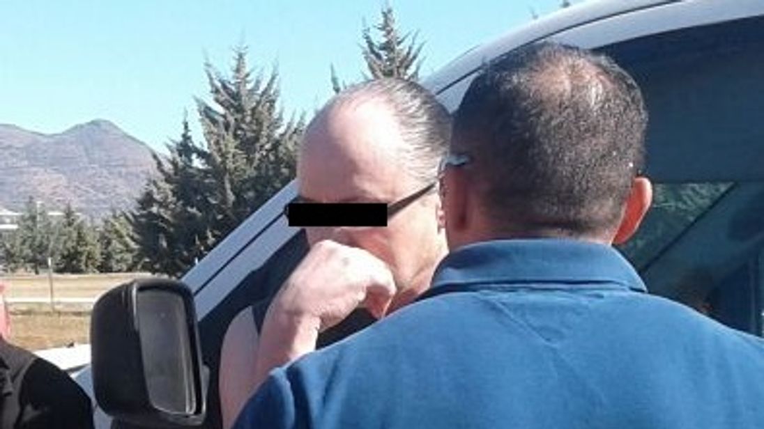 Around 100 officers descended on the ranch. Picture: Chihuahua State Attorney General’s Office