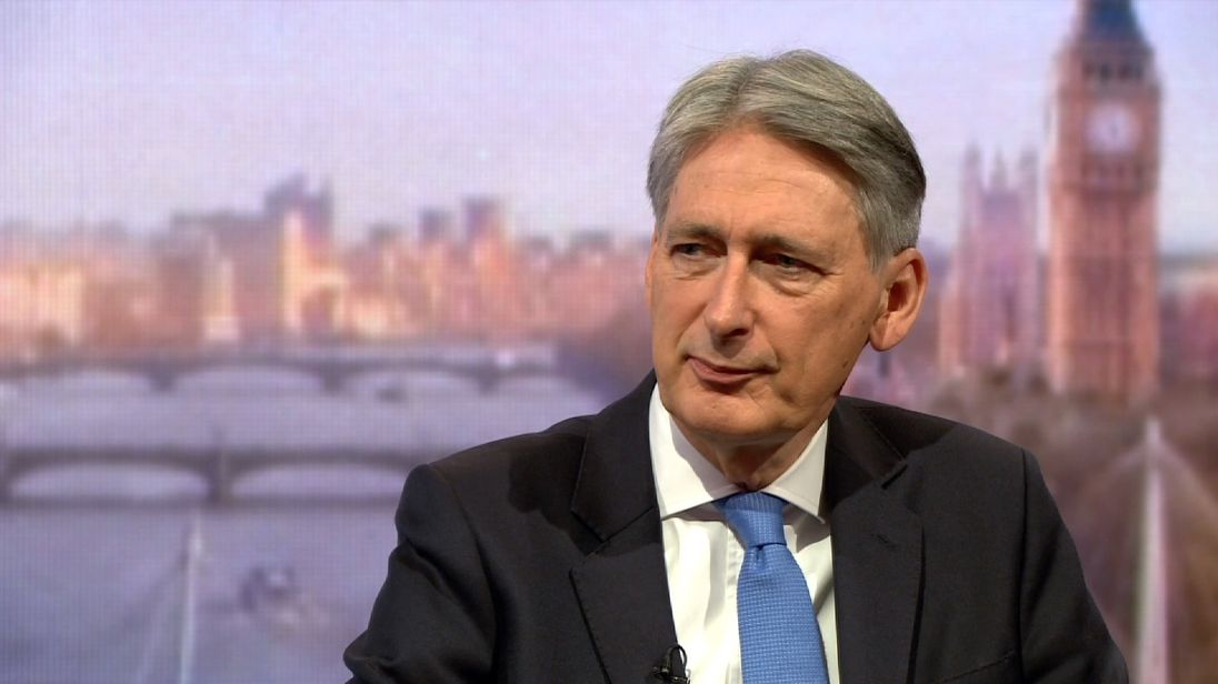 Philip Hammond has said thanks to Government job creation &#39;there are no unemployed people&#39; in Britain