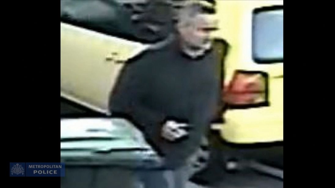 Police in London want to talk to this man in connection with sex attackers