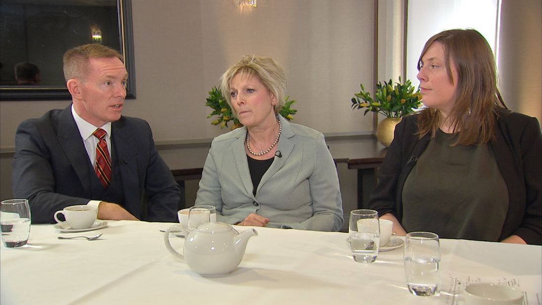 MPs Chris Byant, Anna Soubry and Jess Phillips discuss sexual harassment at Westminster