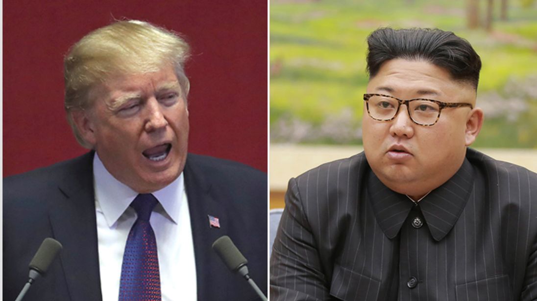 Donald Trump and Kim Jong Un