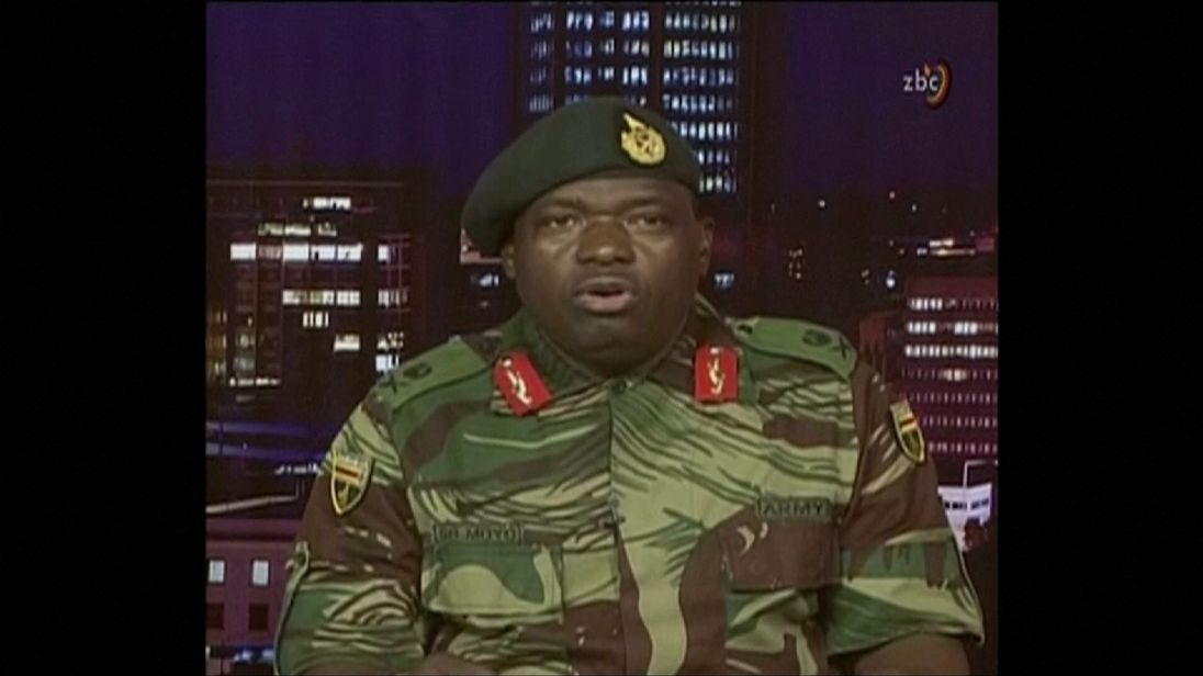 Major General Moyo insisted President Mugabe was safe 