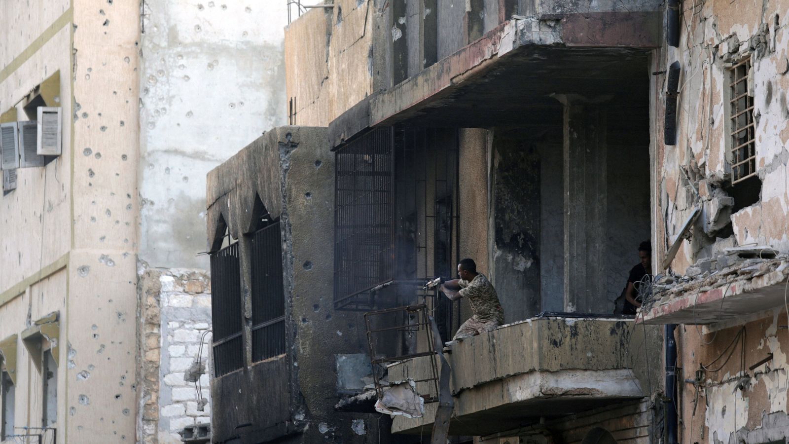 The battle for Benghazi World News Sky News