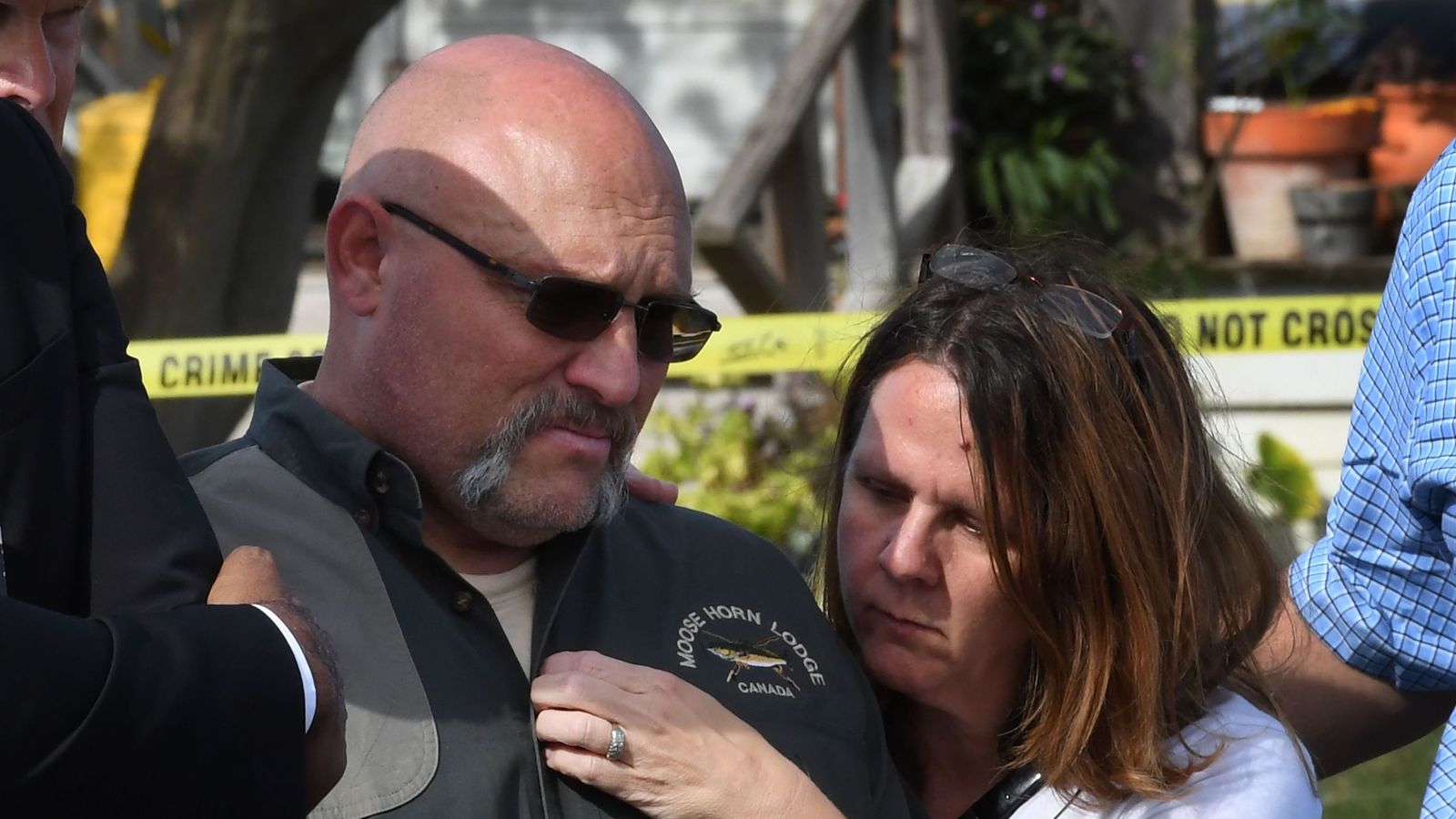 Pastor Frank Pomeroy speaks after daughter killed in Texas shooting