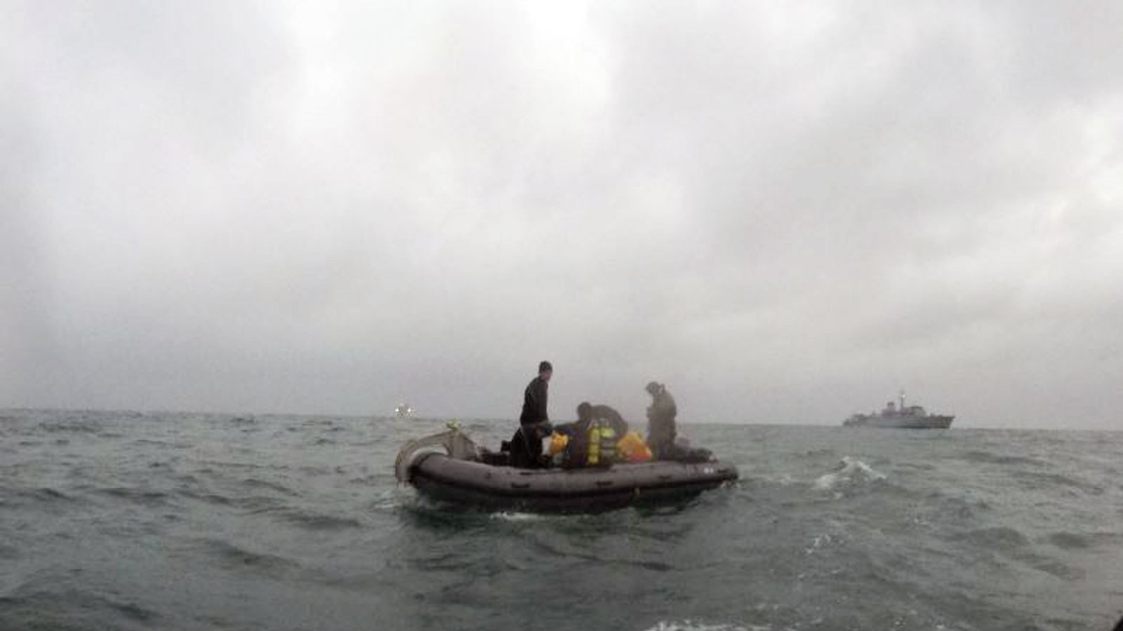 Royal Navy deployed to 500lb German WWII bomb near major gas pipeline