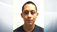 Miguel Angel Lopez-Abrego, 19, has been charged with first-degree murder. Pic: Montgomery County Police