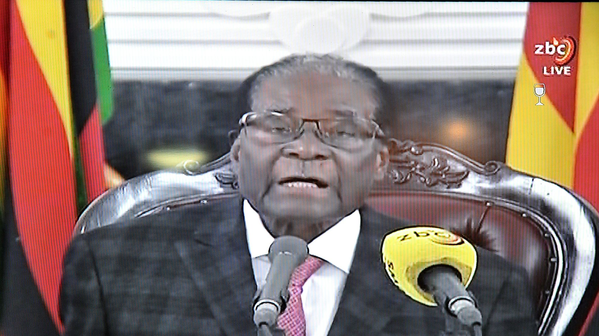 Robert Mugabe Quite Jovial Despite Being Forced From Office Nephew Says World News Sky News 