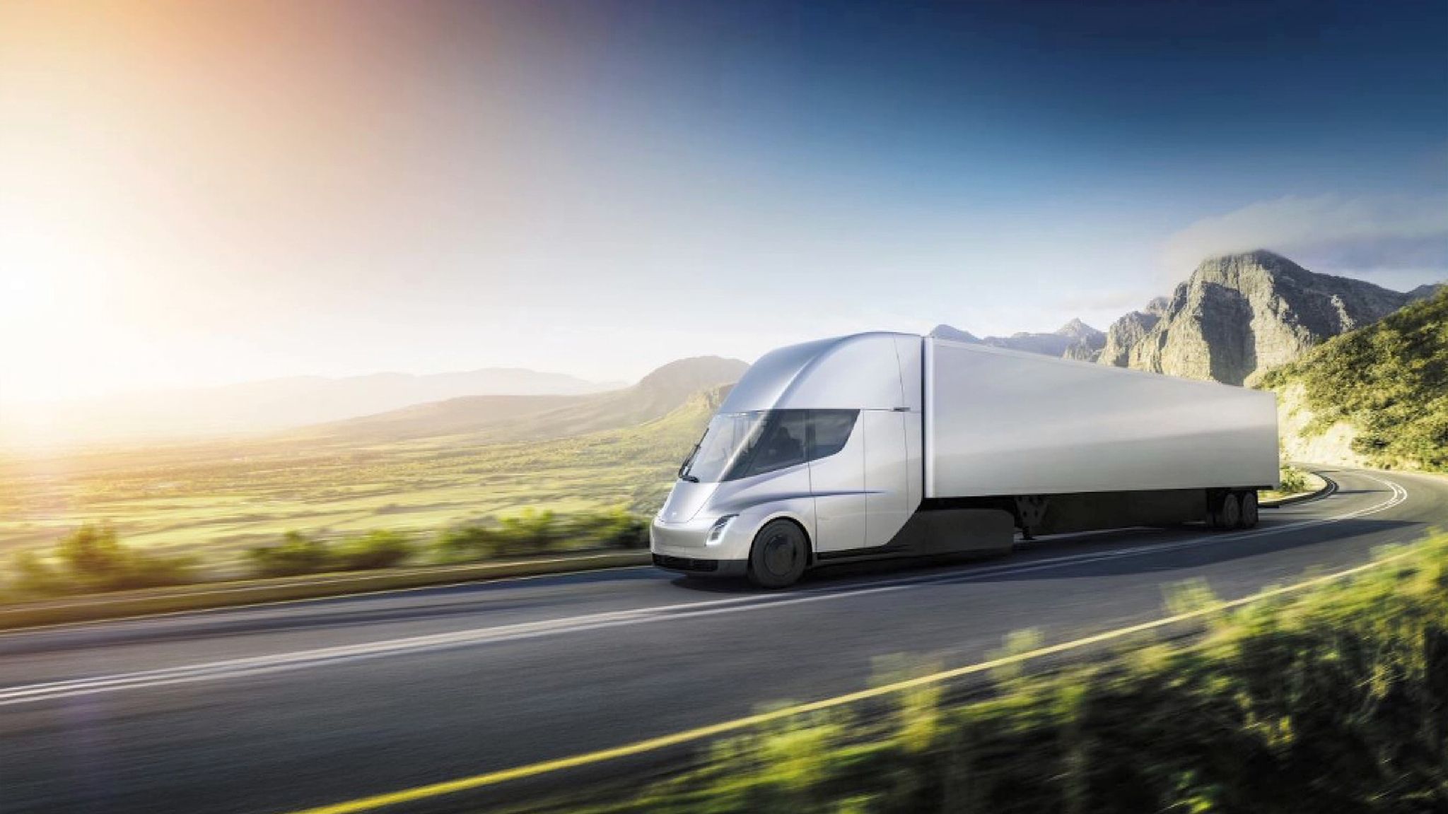 Elon Musk unveils Tesla Semi electric truck in latest effort to move