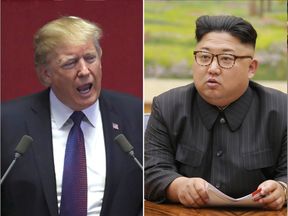 Donald Trump and Kim Jong Un