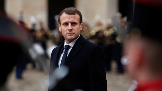 French President Emmanuel Macron 