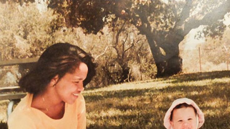 Meghan Markle with her mother Doria Ragland