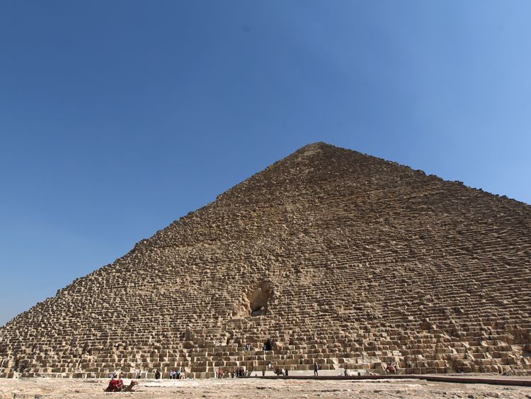Mysterious void discovered in Great Pyramid of Giza in Egypt