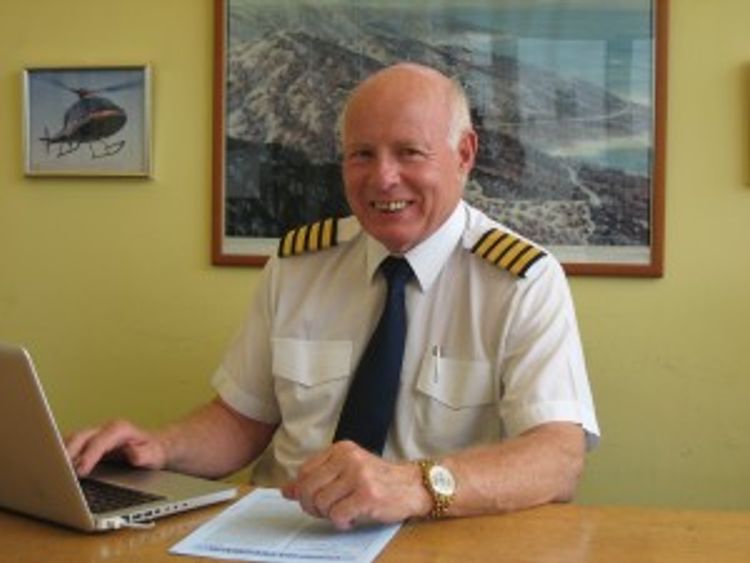 Captain Mike Green died in the crash on Friday 17 November. Pic: Helicopter Services
