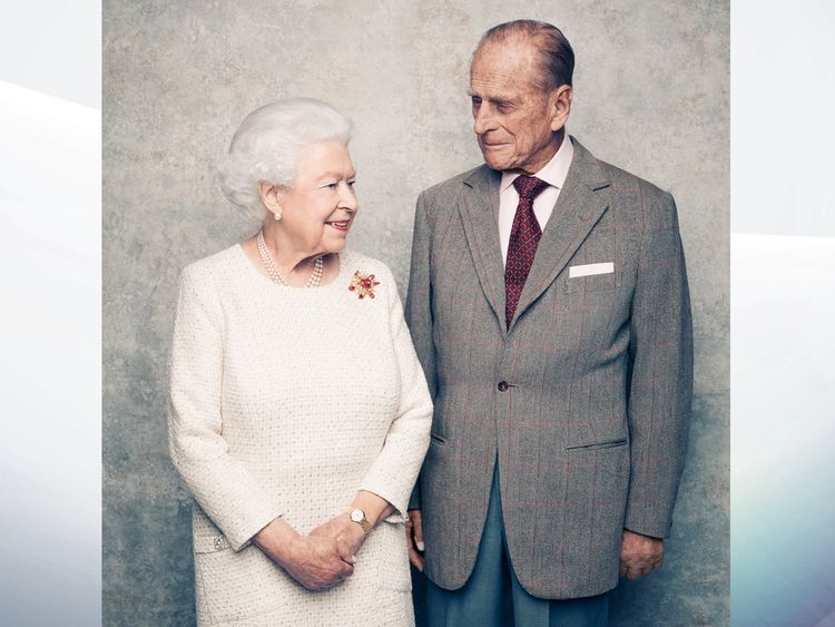 New photographs celebrate Queen and Prince Philip's 70th ...