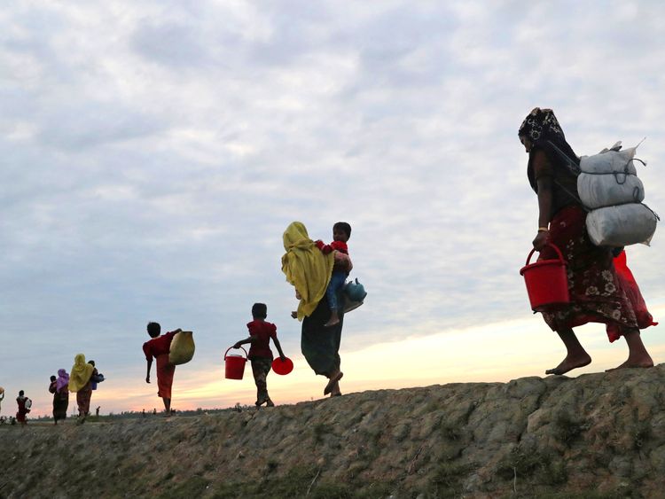 Rohingya refugees 