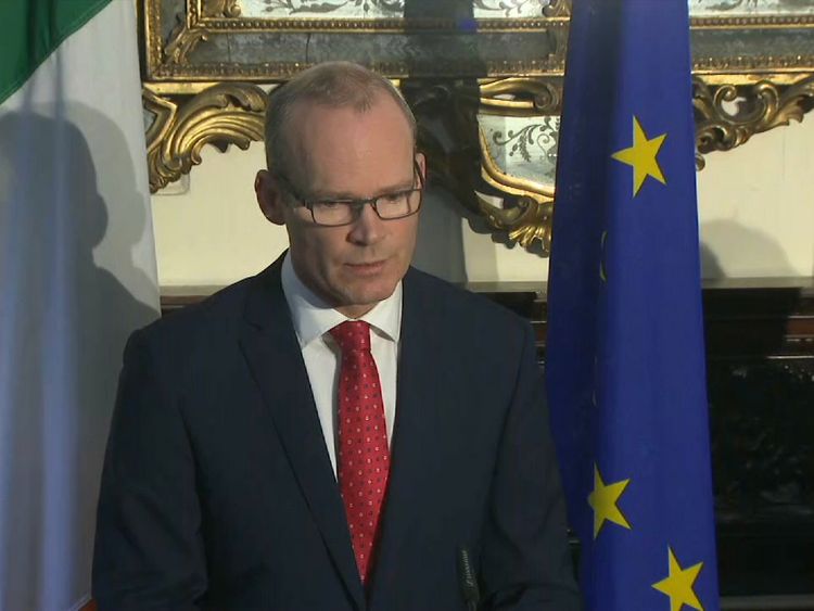 Ireland&#39;s foreign minister Simon Coveney has told reporters Brexit is going to &#39;take a number of years&#39;
