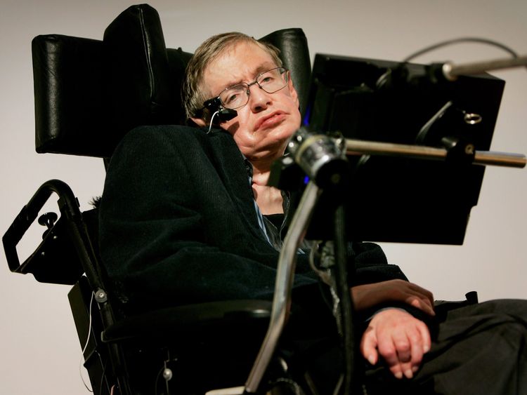 Stephen Hawking has motor neuron disease
