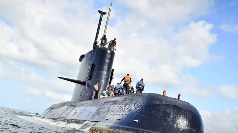 Missing Argentine navy submarine ARA San Juan 'imploded' at sea | World Sky News