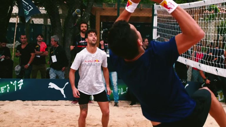 Red Bull's Footvolley Challenge | Video | Watch TV Show | Sky Sports