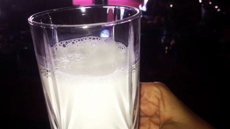 Kim Kardashian sampled the delights of camel milk in Bahrain