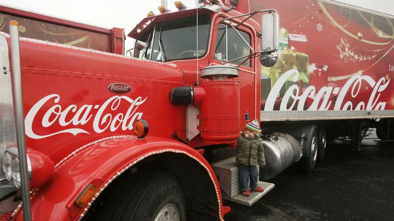 Public Health England hit out at the Coca-Cola truck tour