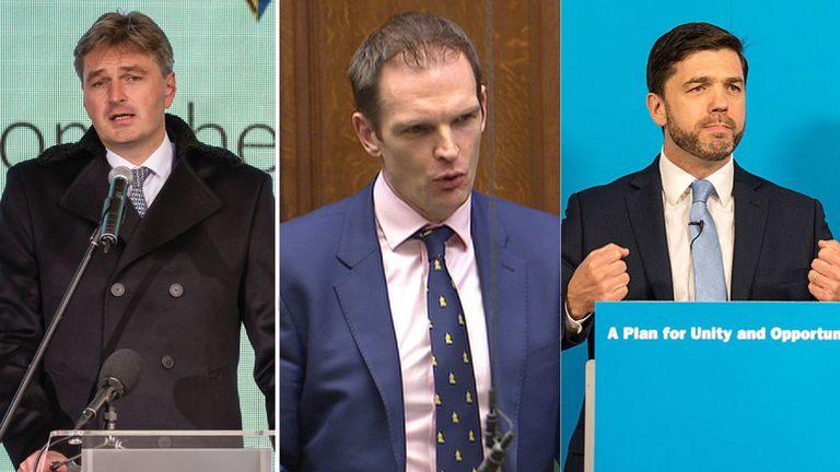 (L-R) Daniel Kawczynski, Dan Poulter and Stephen Crabb have been referred to the new Tory disciplinary committee
