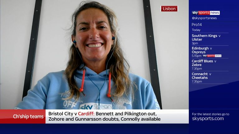 Dee Caffari is confident for Volvo Ocean Race second leg