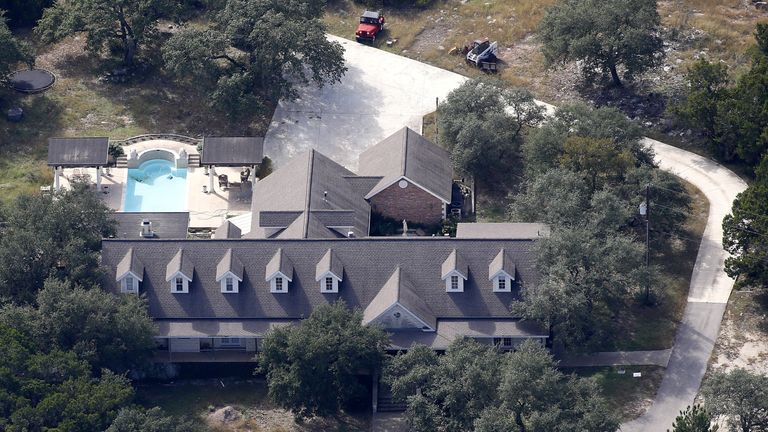 The house of Devin Patrick Kelley, Texas gunman