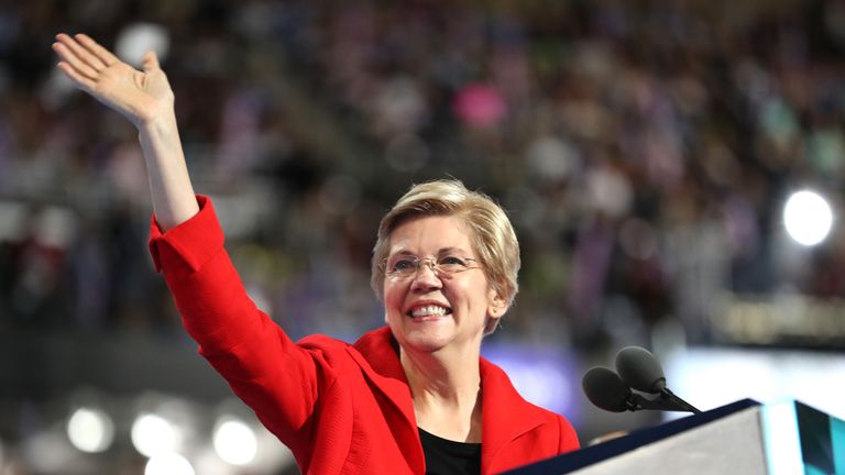 Democrat Elizabeth Warren previously listed herself as having Native American heritage