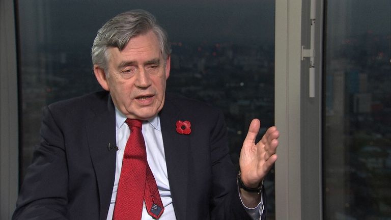 Gordon Brown is reluctant to go too deeply into his relationship with Tony Blair
