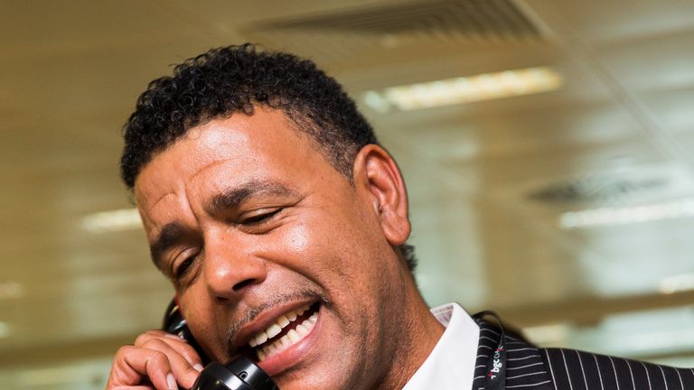 Chris Kamara tweeted his thanks to police