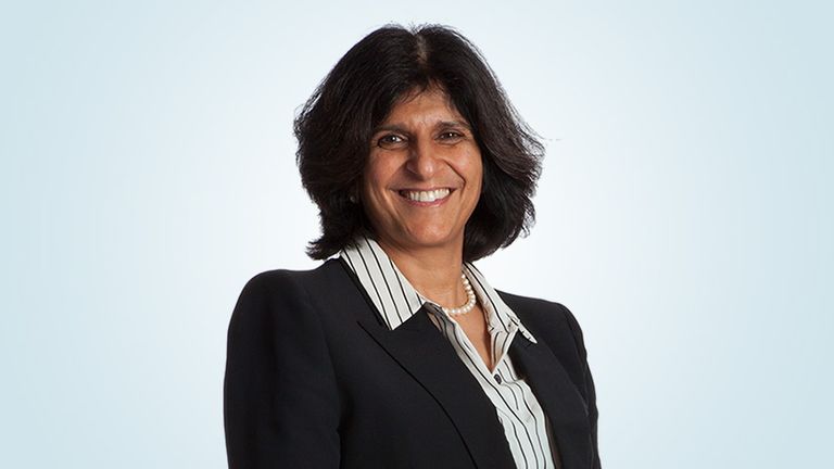 Provident Financial said Manjit Wolstenholme was &#39;respected for her achievements and championing diversity&#39;. Pic: PFG