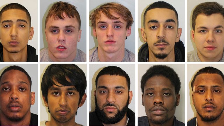 The gang are (top row left to right) Chris Costi, Bobby Kennedy, Alfie Kennedy, Adam Atallah, Dylan Castano-Lopez, (bottom row left to right) Courtney White, Mominur Rahman, Mohammed Anwar Hussain, Chang Mabiala and Mohammed Imran Ali