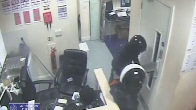 In October last year, they targeted the 3 store in Queensway, London