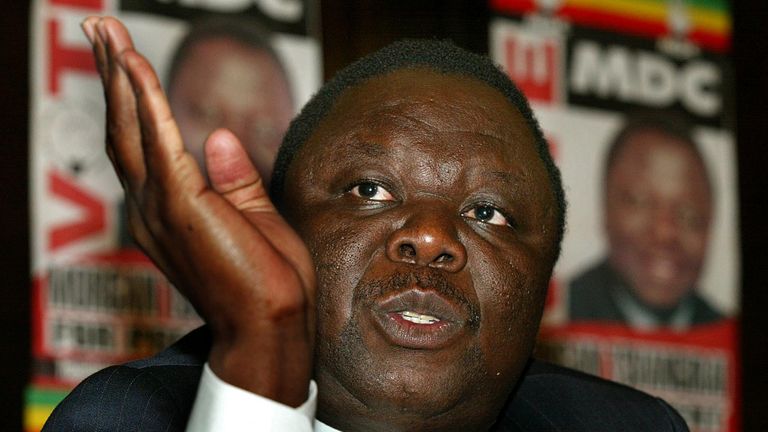 Morgan Tsvangirai beat Mr Mugabe in a presidential election, but backed out of a run-off in the face of violence