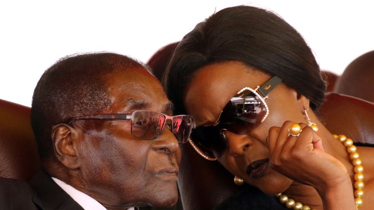 Mrs Mugabe has made no secret of her desire to succeed her husband
