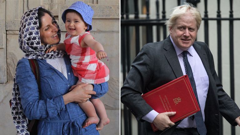 Ms Zaghari-Ratcliffe&#39;s family fear Boris Johnson&#39;s statement could harm her case