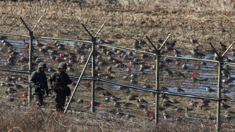 More than 1,000 North Koreas illegally cross into South Korea every year, but the heavily militarised DMZ makes it difficult