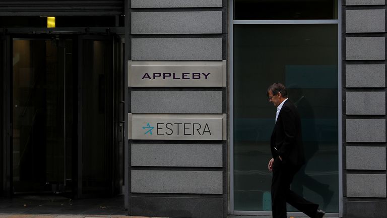 The documents were taken from law firm Appleby, which has offices in Jersey and Guernsey