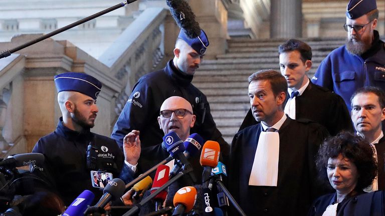 Lawyer Paul Bekaert said in a short statement that no decision was taken 