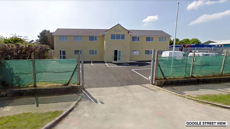 The man was pronounced dead at the scene in Cornwall