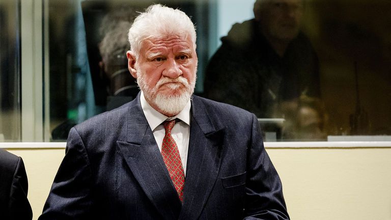 Praljak is one of six political and military appealing against convictions 