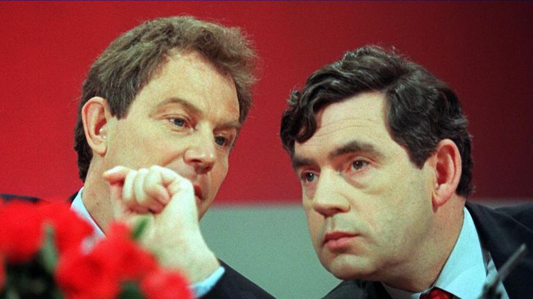 Tony Blair and Gordon Brown in 1997