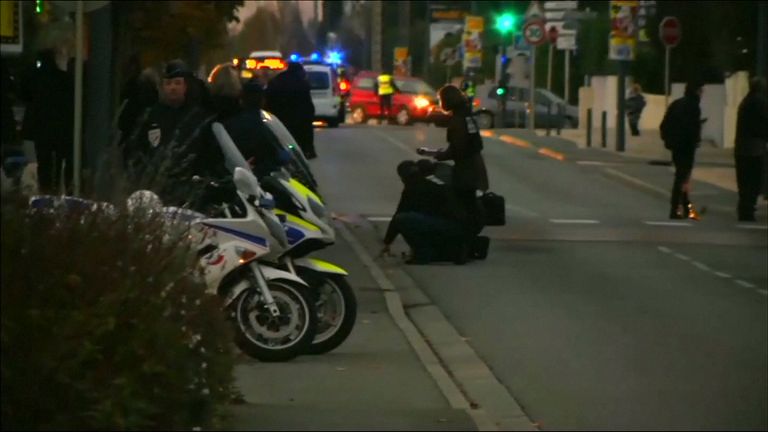 Three students were hit by a car on a pedestrian crossing in Blagnac, near Toulouse, southern France