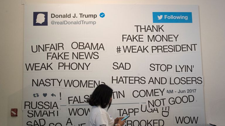 A Parody Trump Presidential Library opened in New York in June 